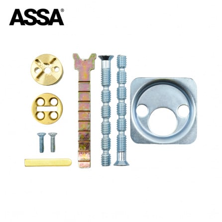 ASSA - Maximum+ - KIK / KIL Cylinder - 626 - Satin Chrome - Schlage Levers  & Knobs