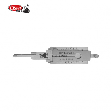 Original Lishi Suzuki HU87/HU133/HU134 2-in-1 Pick/Decoder—AG